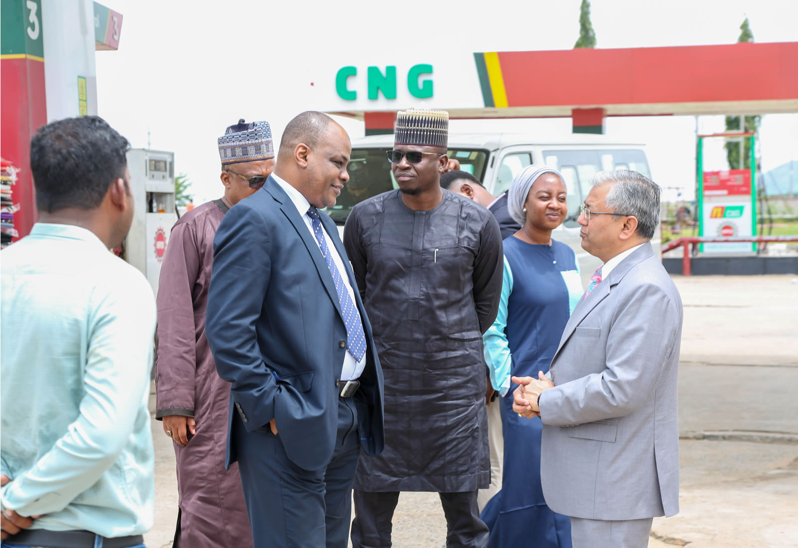 NIPCO Gas CNG Conversion Team in Abuja